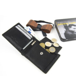 Alternative view of Cash must nahast rahakott meestele 11x9cm