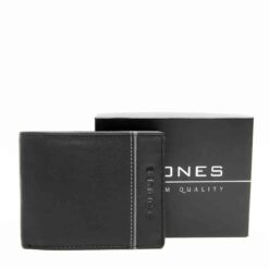 Alternative view of J Jones must nahast rahakott meestele 12x9,5cm