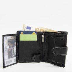 Alternative view of Wild must nahast rahakott meestele 9x10,5 cm