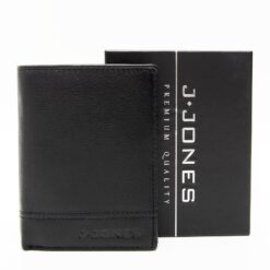 Alternative view of J Jones must nahast rahakott meestele 12x9,5cm