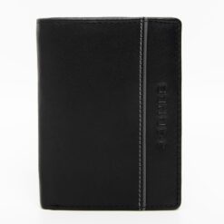 J Jones must nahast rahakott meestele 12x9,5cm