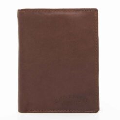 Bag Street pruun nahast rahakott meestele 12,5x9,5cm