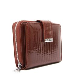 Alternative view of Jennifer Jones punane nahast rahakott naistele 13x9x3cm