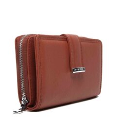 Alternative view of Jennifer Jones punane nahast rahakott naistele 16,5x9x3cm