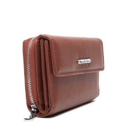 Alternative view of Jennifer Jones punane nahast rahakott naistele 14x9,5x3,5cm