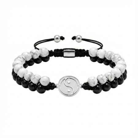 Alternative view of Punutud käevõru Yin Yang